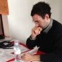 Jean-Pierre Hervet en pleine séance de dédicace