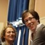 Marieke Spaans (master-class à Saint-Maur) et Aline Zylberajch.