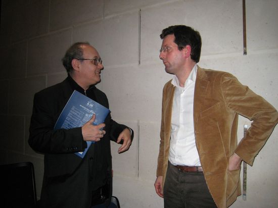 <p>Menno Van Delft et Dominique Ferran</p>