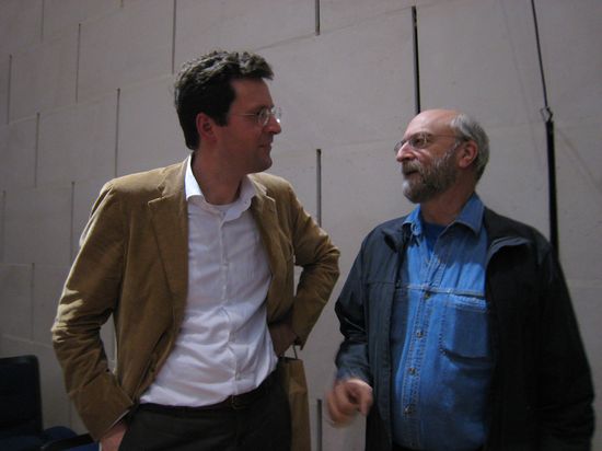 <p>Menno Van Delft et Richard Siegel</p>